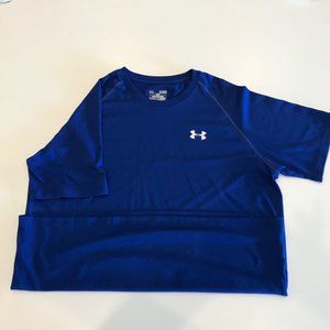 Under Armour Men's Blue "Heat Gear" loose tee in XL